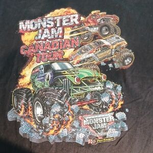 MONSTER Jam  Short Sleeve Monster Truck Tee